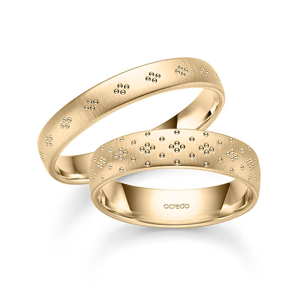 Trouwringen - Rosé goud - S-1504-3