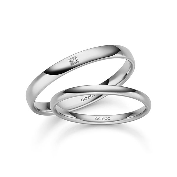 Trouwringen - Platina - S-1499-2