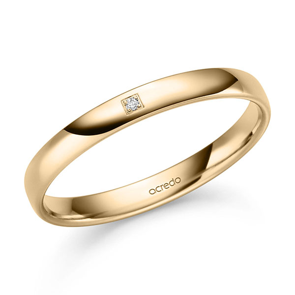 Trouwringen - Rosé goud - S-1477-3