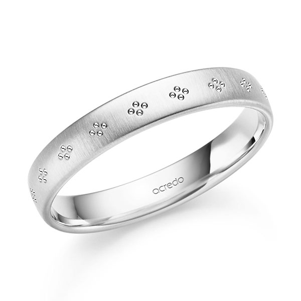 Trouwringen - Wit goud - S-1481-5