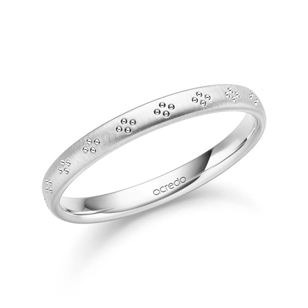 Trouwringen - Wit goud - S-1478-5