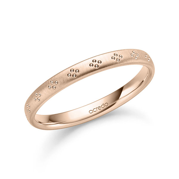 Trouwringen - Rood goud - S-1478-4