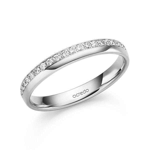 Trouwringen - Wit goud - S-1476-1