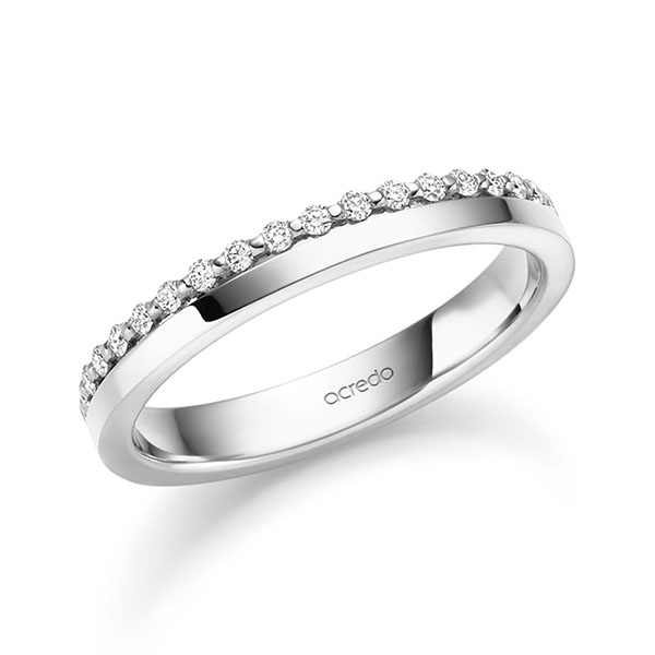 Trouwringen - Wit goud - S-1484-5