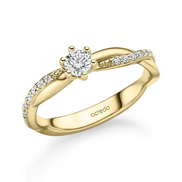 Verlovingsringen - Geel goud - A-2902-25
