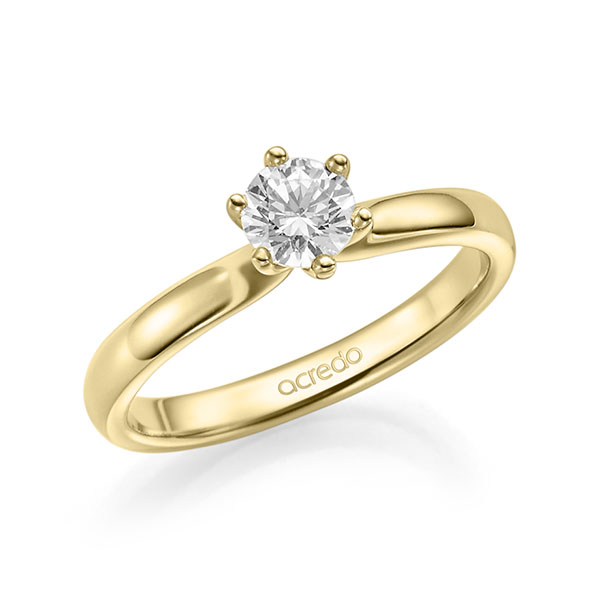 Verlovingsringen - Geel goud - A-1489-54