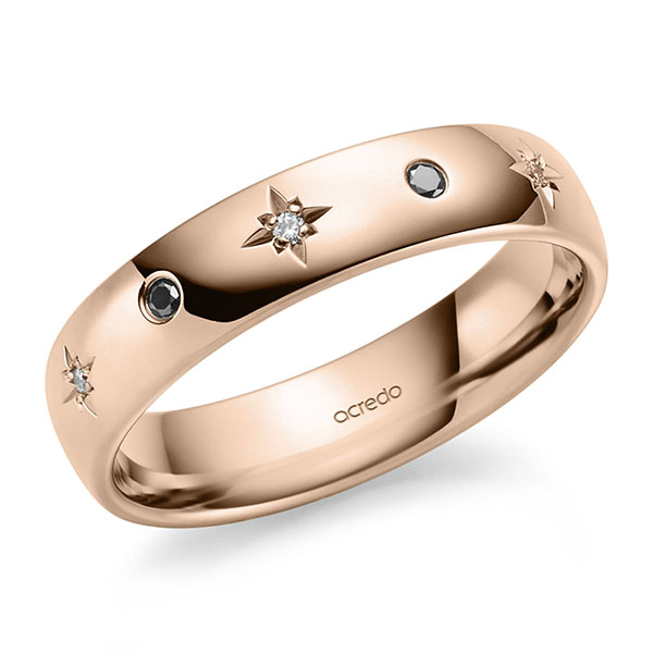 Trouwringen - Rood goud - A-6060-5