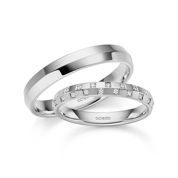Trouwringen - Platina - A-6076-2