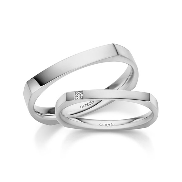 Trouwringen - Platina - A-6081-2