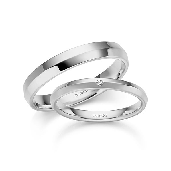 Trouwringen - Platina - A-6074-2