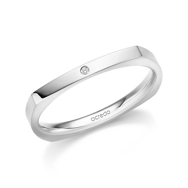 Trouwringen - Wit goud - A-6053-5