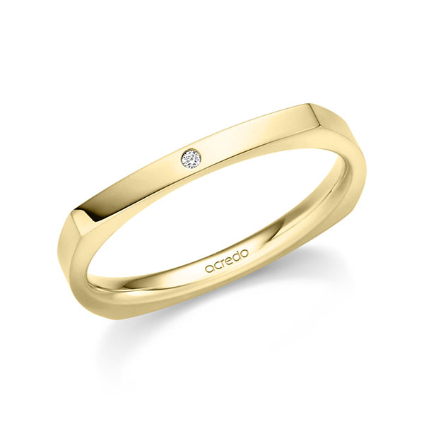 Trouwringen - Geel goud - A-6053-1