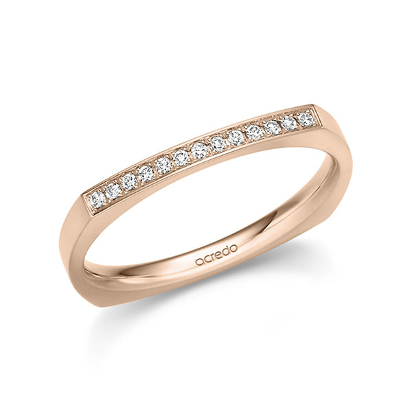 Trouwringen - Rood goud - A-6054-4