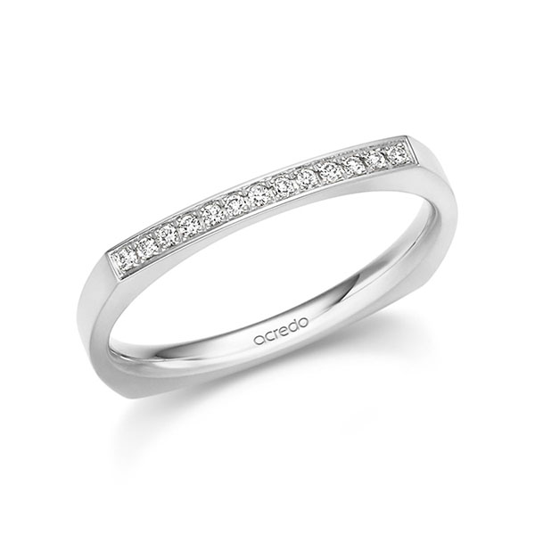 Trouwringen - Wit goud - A-6054-5