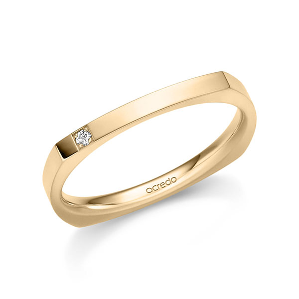 Trouwringen - Rosé goud - A-6055-3