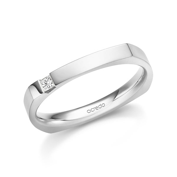 Trouwringen - Wit goud - A-6056-5