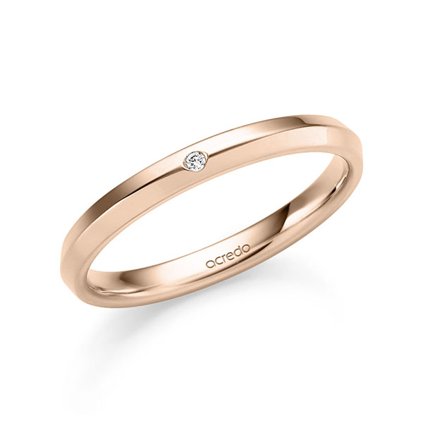 Trouwringen - Rood goud - A-6047-4