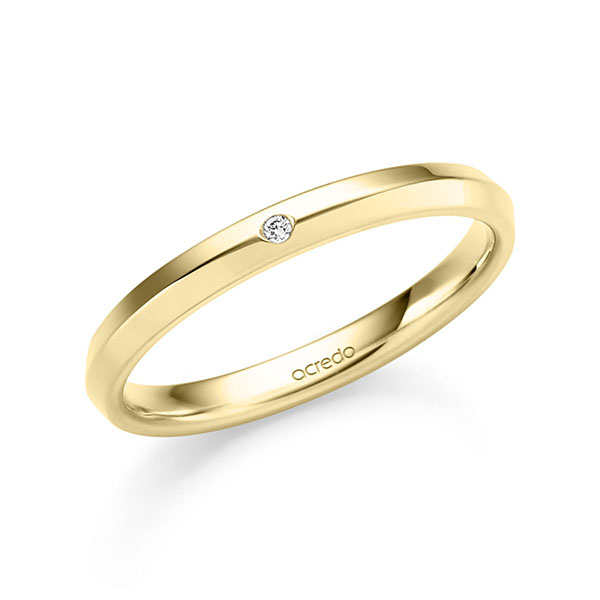 Trouwringen - Geel goud - A-6047-1