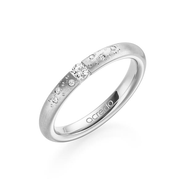 Verlovingsringen - Wit goud - A-1635-1