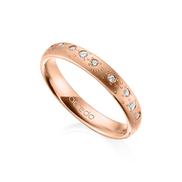 Trouwringen - Rood goud - A-1305-8