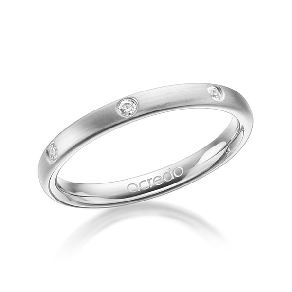 Trouwringen - Wit goud - A-1275-8