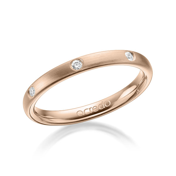 Trouwringen - Rood goud - A-1275-6