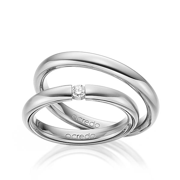 Trouwringen - Platina - A-1464-8