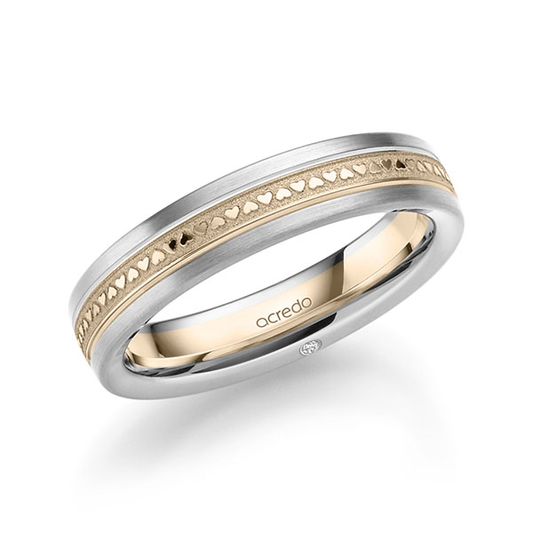 Trouwringen - Signature Goud/Wit goud - A-2372-27