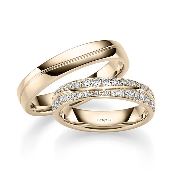 Trouwringen - Signature Goud - A-2711-7