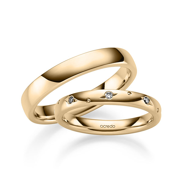 Trouwringen - Rosé goud - A-2673-9