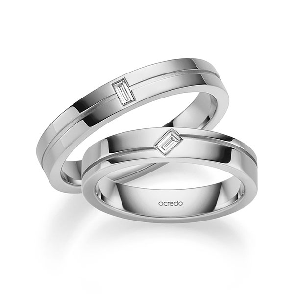 Trouwringen - Platina - S-1377-2