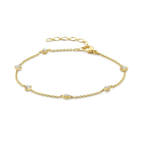 Armbanden - Geel goud - 408155