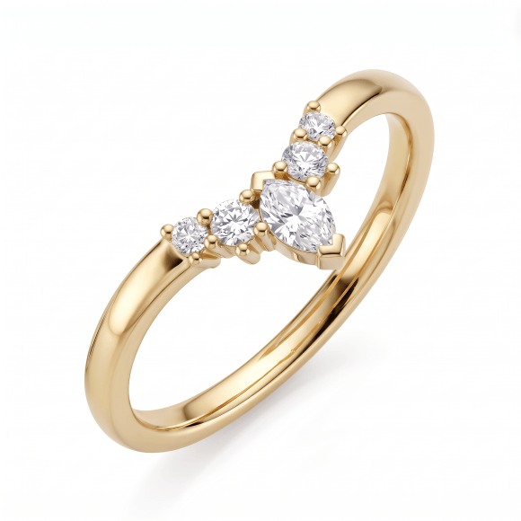 Ringen - Geel goud - 407311