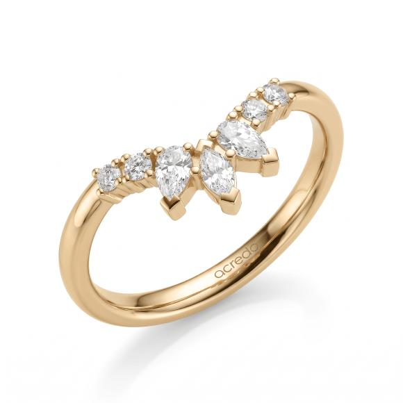 Ringen - Geel goud - 407314