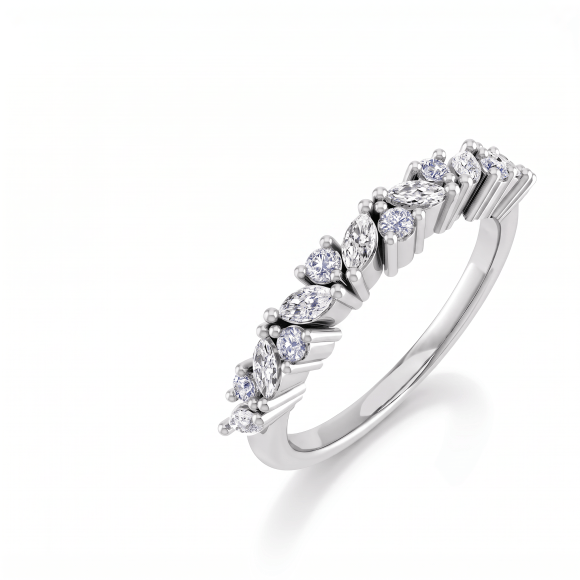 Ringen - Wit goud - 407318