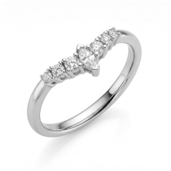 Ringen - Wit goud - 407322