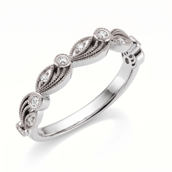 Ringen - Wit goud - 407342