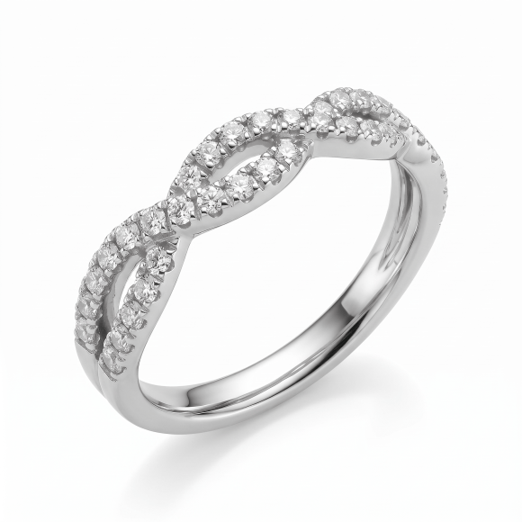 Ringen - Wit goud - 407344