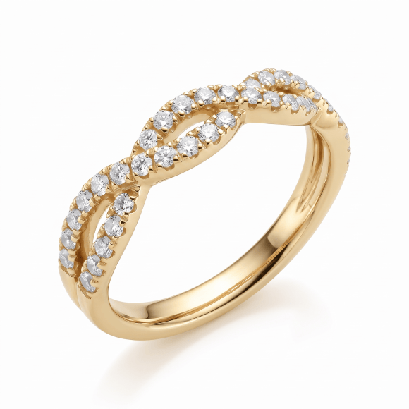 Ringen - Geel goud - 407344