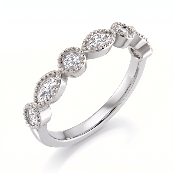 Ringen - Wit goud - 407346
