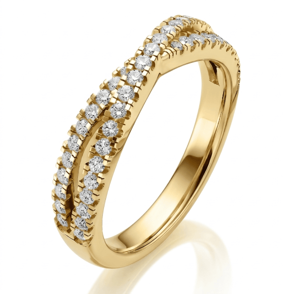 Ringen - Geel goud - 407355