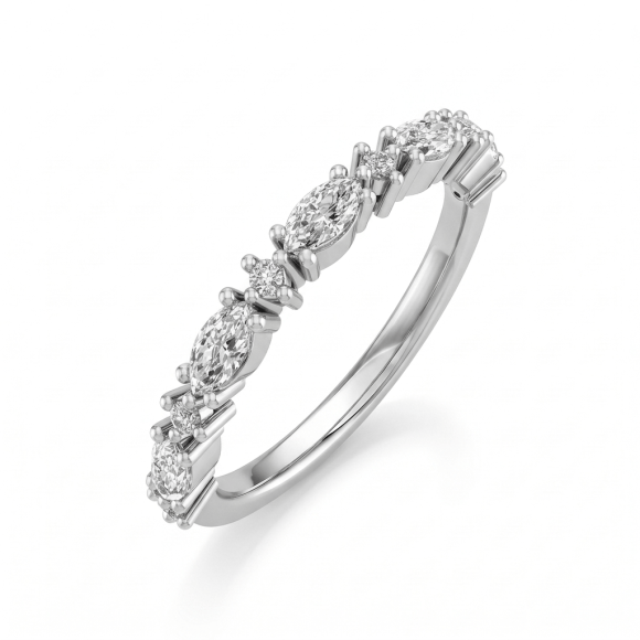Ringen - Wit goud - 407358