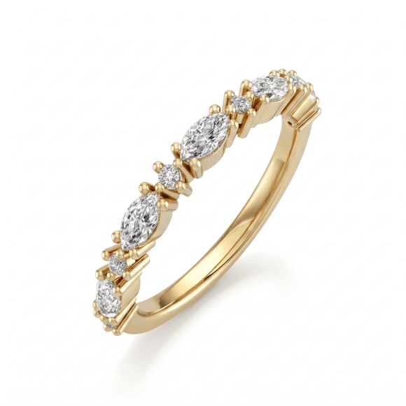 Ringen - Geel goud - 407358