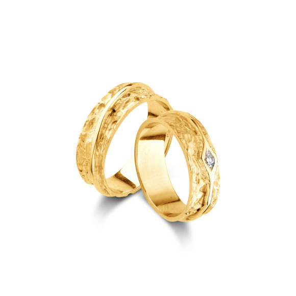 Ringen - Geel goud - 407234