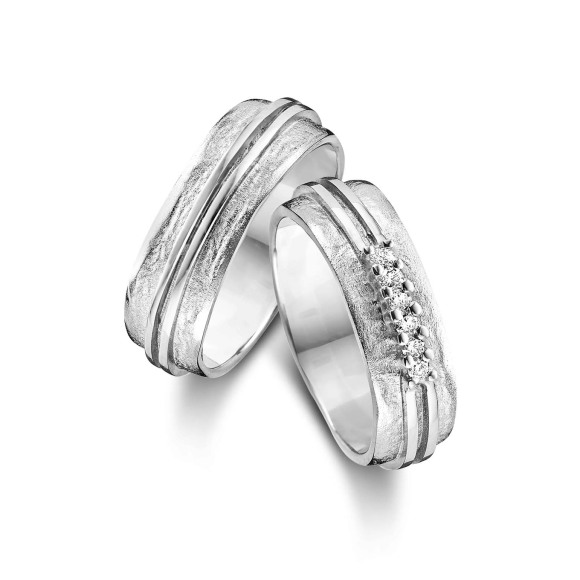 Ringen - Wit goud - 408437