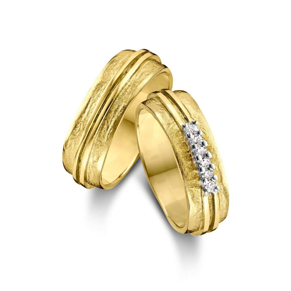 Ringen - Geel goud - 408437