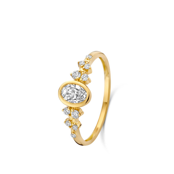 Ringen - Geel goud - 408549