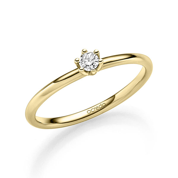 Verlovingsringen - Geel goud - A-2515-3