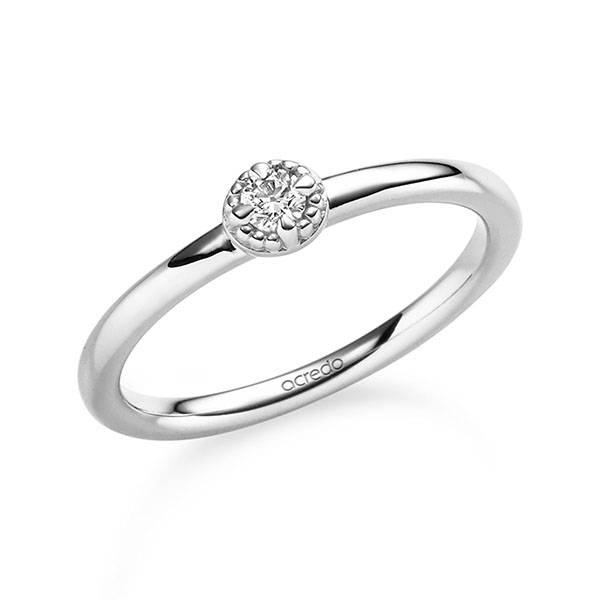 Verlovingsringen - Wit goud - A-2512-1