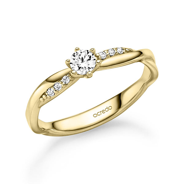 Verlovingsringen - Geel goud - A-2900-10